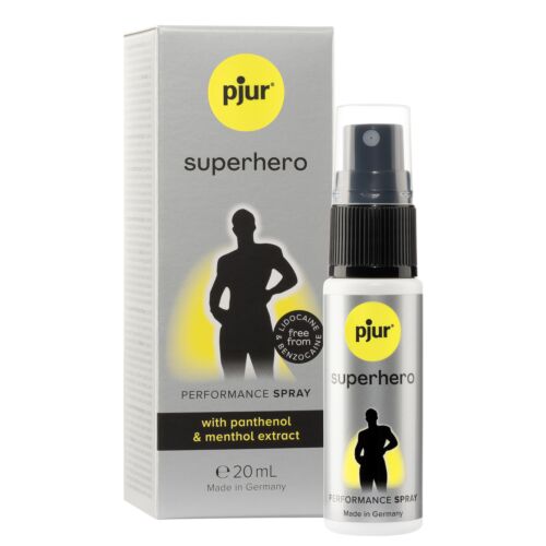 Stimulanz PJUR Superhero Performance Spray 20 ml mit Ingwer