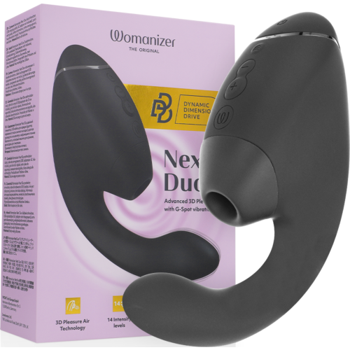 Vibrator WOMANIZER Duo NEXT | Dualer Stimulation für intensiven Genuss