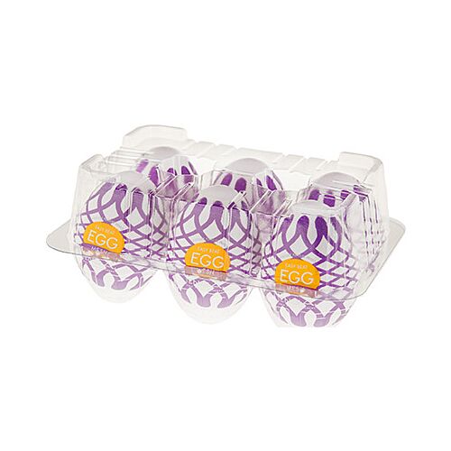 Vergnügungsei aus Netzstoff