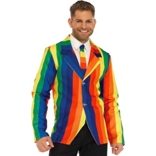 Blazer Traje Leg Avenue Regenbogen S - Farbenfrohes Highlight