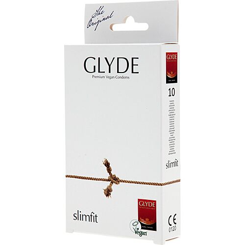Glyde Ultra Slimfit Kondome 10 Stk | 100% vegan und passt empfehlenswert
