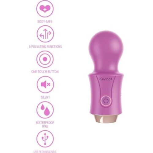 Mini Vibrator XOCOON Traveler Wand mit starken Vibrationen