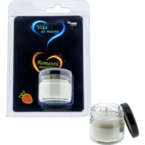 Massagekerze TALOKA Erdbeere - Sinnliche Massagen genießen