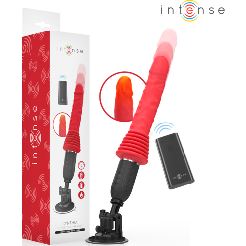 Vibratoren INTENSE CYNTHIA mit Wärmefunktion und Fernbedienung