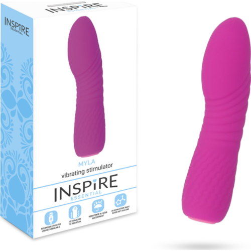 Vibrator Inspire Myla mit 12 Funktionen und Memory-Funktion