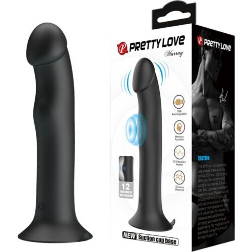 Vibrator Pretty Love Murray mit Saugfunktion und 12 Modi