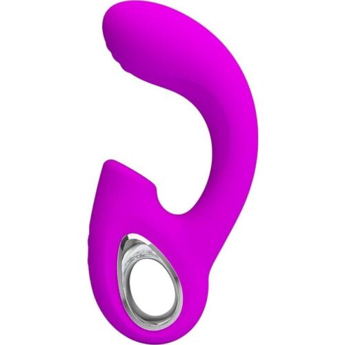 Vibrator PRETTY LOVE SIBEL mit Klitorisstimulator und 10 Modi