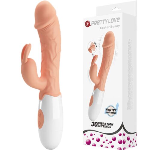 Rabbit-Vibrator PRETTY LOVE Easter Bunny mit 2 Motoren
