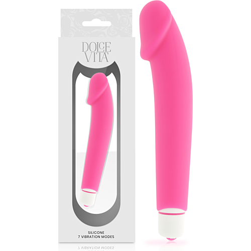 Vibrator Dolce Vita mit abnehmbarer Silikonhülle