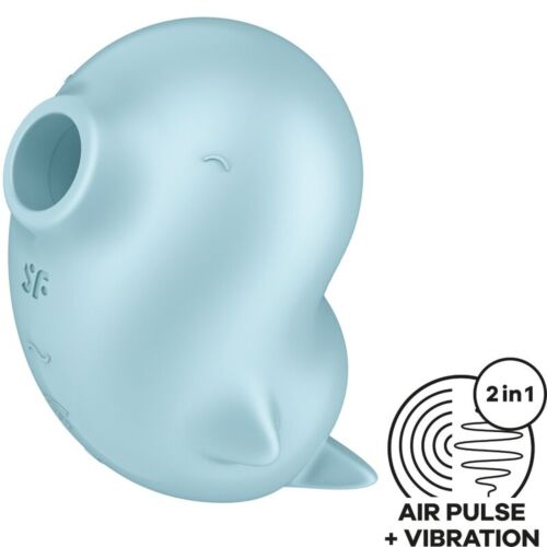 Klitorissauger Satisfyer Sassy Seal mit Vibration und Druckwellen