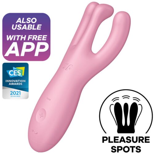 Vibrator Satisfyer Threesome 4 mit 12 Programmen