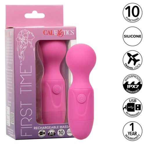 Wand-Vibrator CALEXOTICS First Time Rechargeable