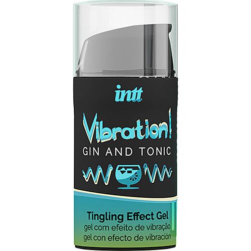 INTT Vibration Gin&Tonic Gel – Stimulierendes Intimgel mit Geschmack