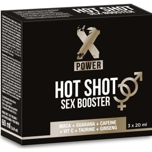 Gotas Amor XPOWER Hot Shot Sex Booster 3x20ml