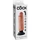 KING COCK Vibratordildo 15,24 cm realistisch