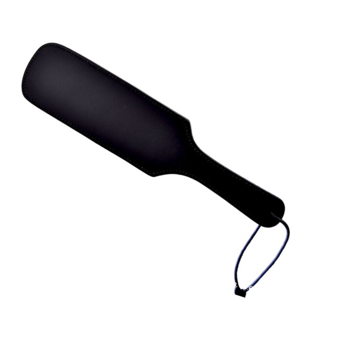 Schlagspielzeug Bound Leather Paddle mit Handgriff Schlagspielzeug Bound Leather Paddle mit Handgriff