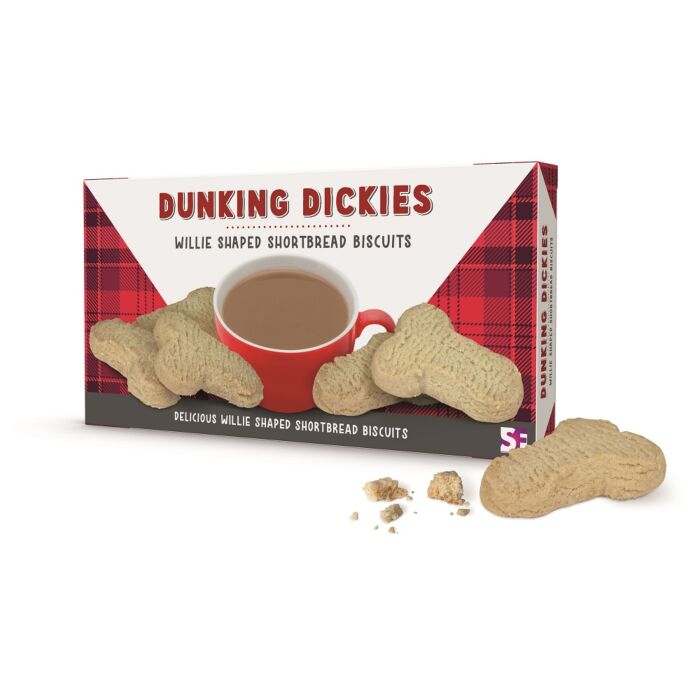 Shortbread Cookies Funtime Gifts Dunking Dickies 130g Shortbread Cookies Funtime Gifts Dunking Dickies 130g