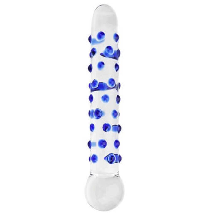 Anal Dildo Spectrum Nubby Textured Glas 18 cm Anal Dildo Spectrum Nubby Textured Glas 18 cm