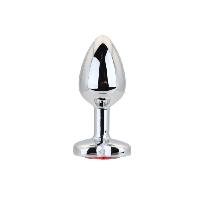 Butt Plug Toosh Herzform mit rotem Stein klein Butt Plug Toosh Herzform mit rotem Stein klein