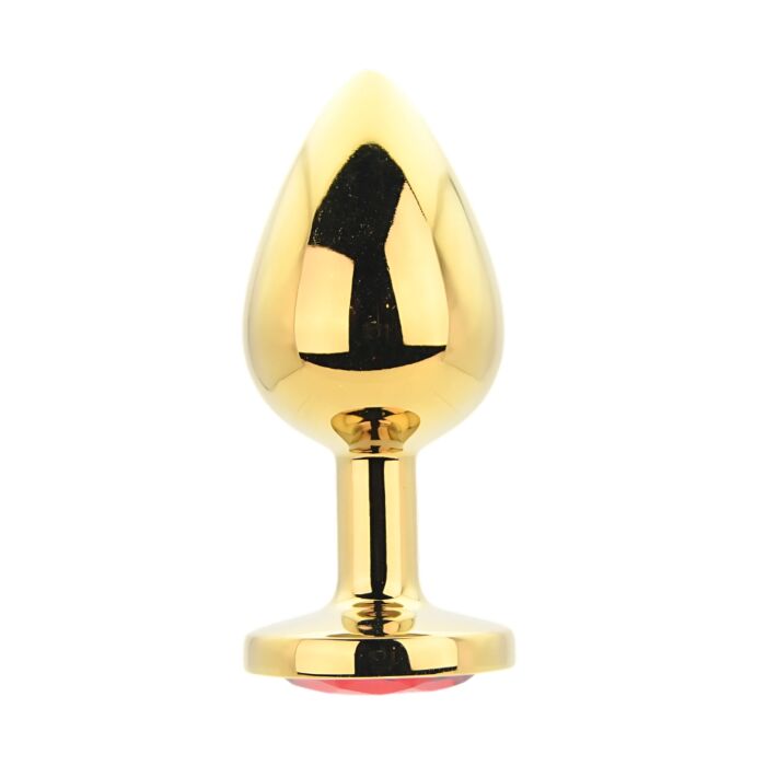 Toosh Metal Butt Plug Large Steinen Rojo Toosh Metal Butt Plug Large Steinen Rojo