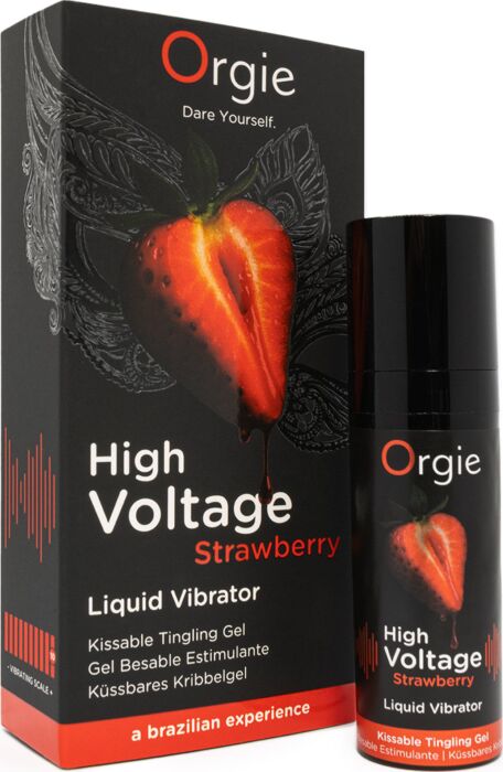 Stimulationsgel Orgie High Voltage Erdbeere 15 ml Stimulationsgel Orgie High Voltage Erdbeere 15 ml