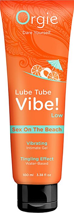 Intimgel Orgie LUBE TUBE VIBE mit Vibrationseffekt 100ml