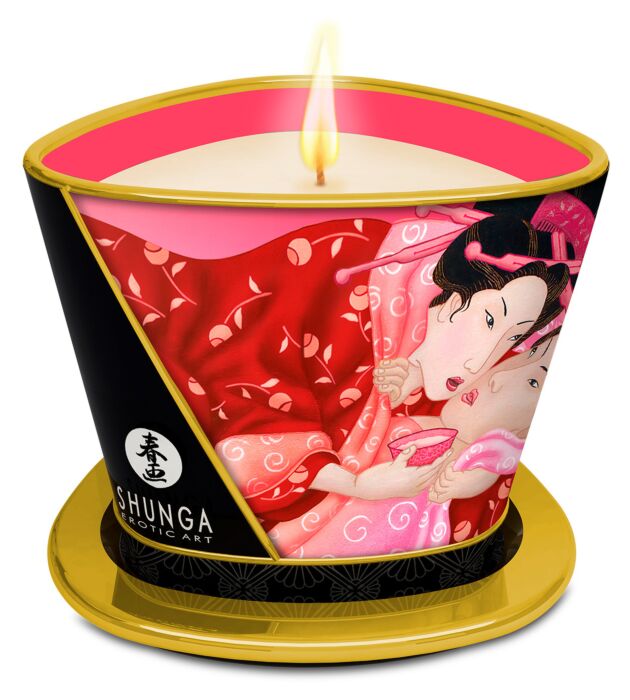 Shunga Massagekerze Cherry Blossom 170 ml