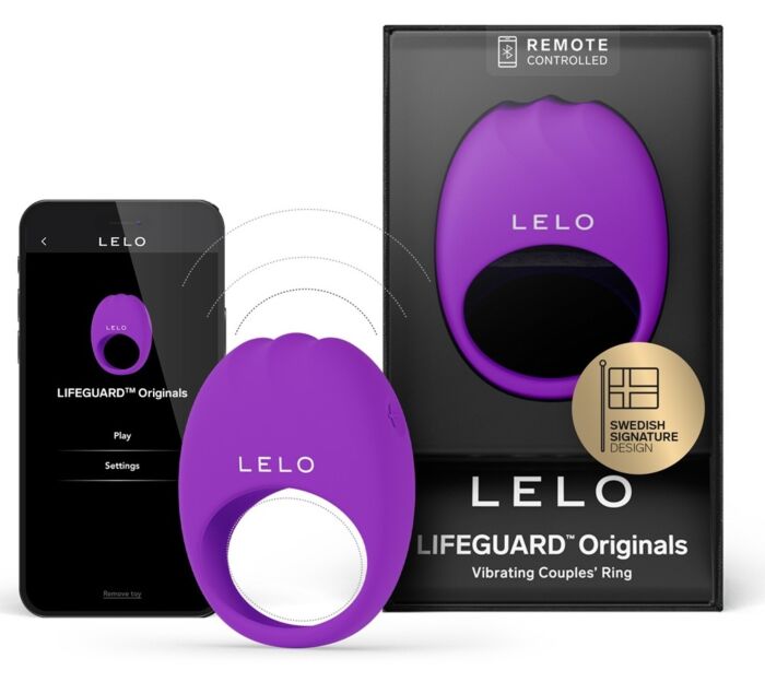 LELO LIFEGUARD Vibrations-Penisring mit acht starken Modi