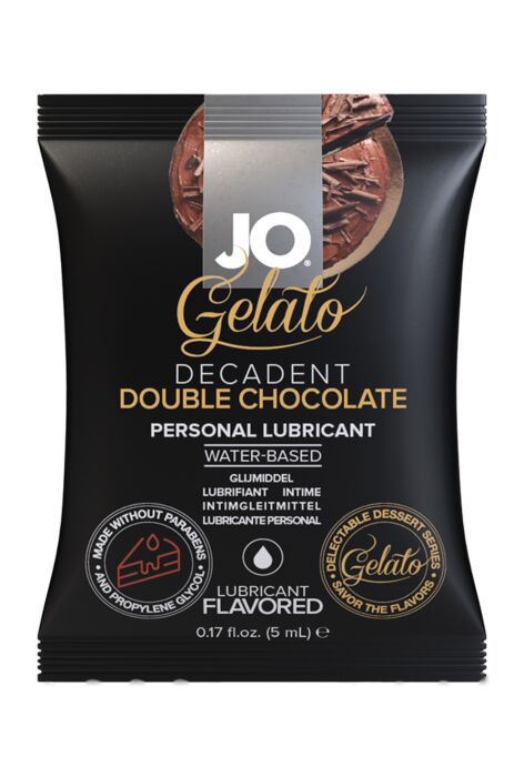 System JO - Sachet Gelato Decadent Double Chocolate 5 ml System JO - Sachet Gelato Decadent Double Chocolate 5 ml