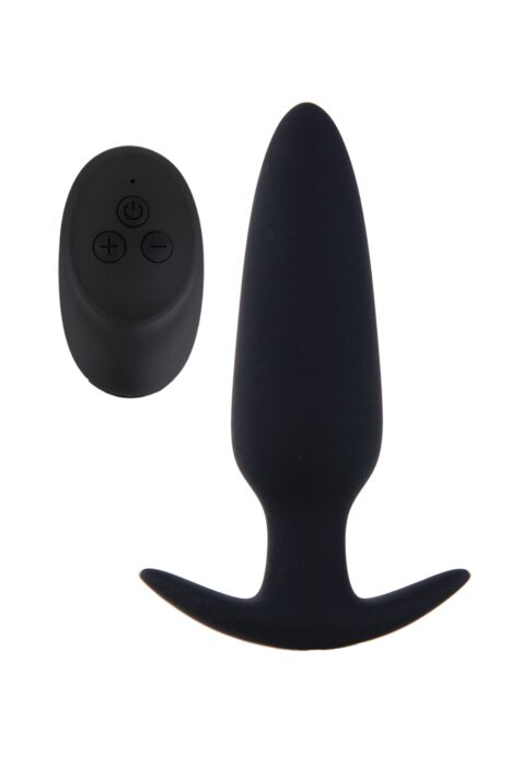 Vibrationsplug S Pleasures Apache Black mit Fernbedienung Vibrationsplug S Pleasures Apache Black mit Fernbedienung