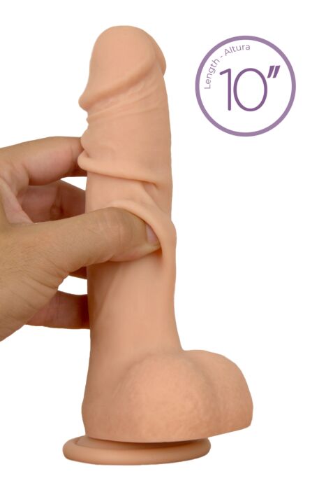 Dildo S Pleasures Realistic RICARDO 10" mit realistischer Anatomie Dildo S Pleasures Realistic RICARDO 10" mit realistischer Anatomie
