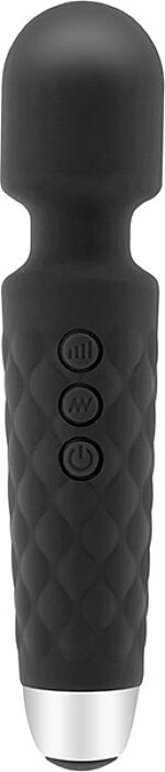 Massagegerät S Pleasures The Wand Black mit flexiblem Kopf Massagegerät S Pleasures The Wand Black mit flexiblem Kopf