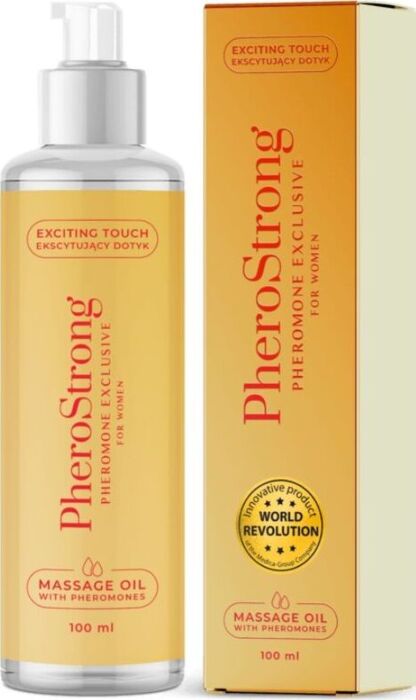 PHEROSTRONG Massageöl exklusiv für Frauen 100 ml