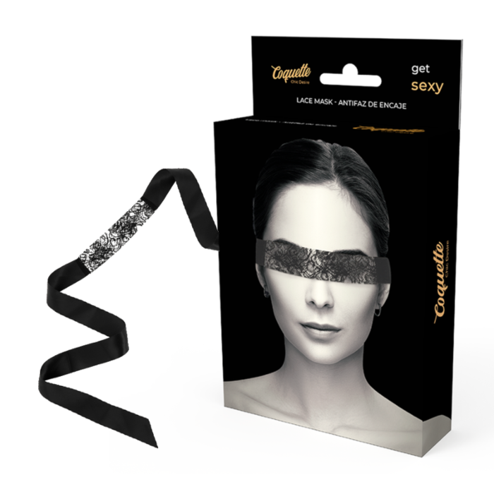 Bondage-Augenmaske Coquette Chic Desire - Elegantes Spitzenmodell