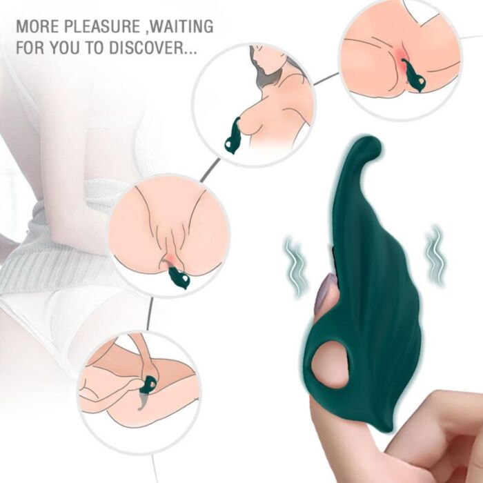 Finger Stimulator & Vibrator ARMONY mit 9 Vibrationsmodi Finger Stimulator & Vibrator ARMONY mit 9 Vibrationsmodi