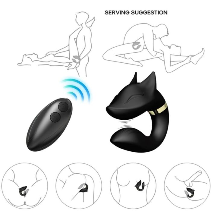 Doppelvibrator ARMONY Fox mit Fernbedienung Doppelvibrator ARMONY Fox mit Fernbedienung