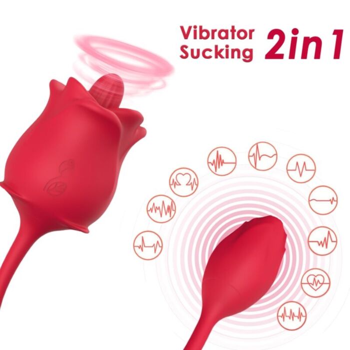 Sauger Vibrator ARMONY - PINK 2 IN 1 mit 10 Modi Sauger Vibrator ARMONY - PINK 2 IN 1 mit 10 Modi