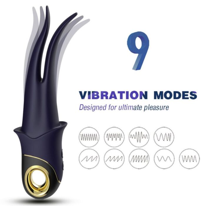 Vibrator ARMONY SHADOW mit doppelter Stimulation Vibrator ARMONY SHADOW mit doppelter Stimulation