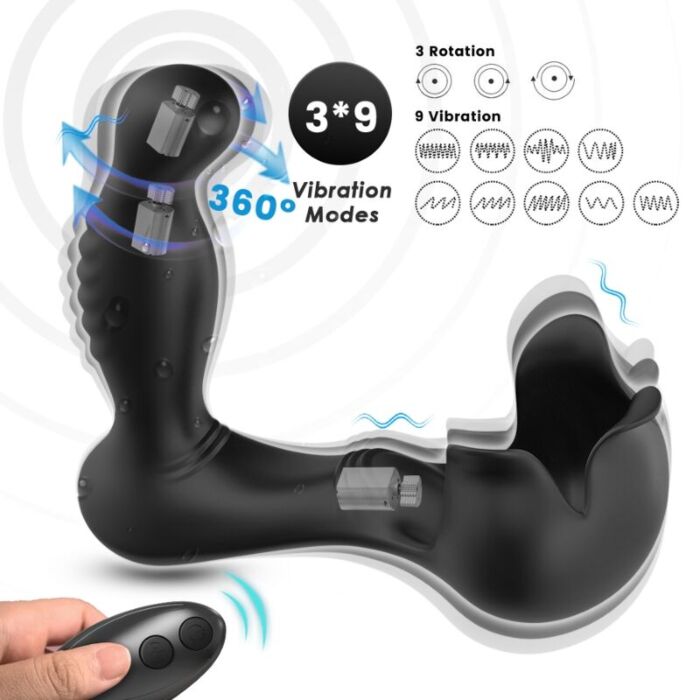 Vibrator ARMONY FOR HIM Surround mit Testikel-Stimulator Vibrator ARMONY FOR HIM Surround mit Testikel-Stimulator