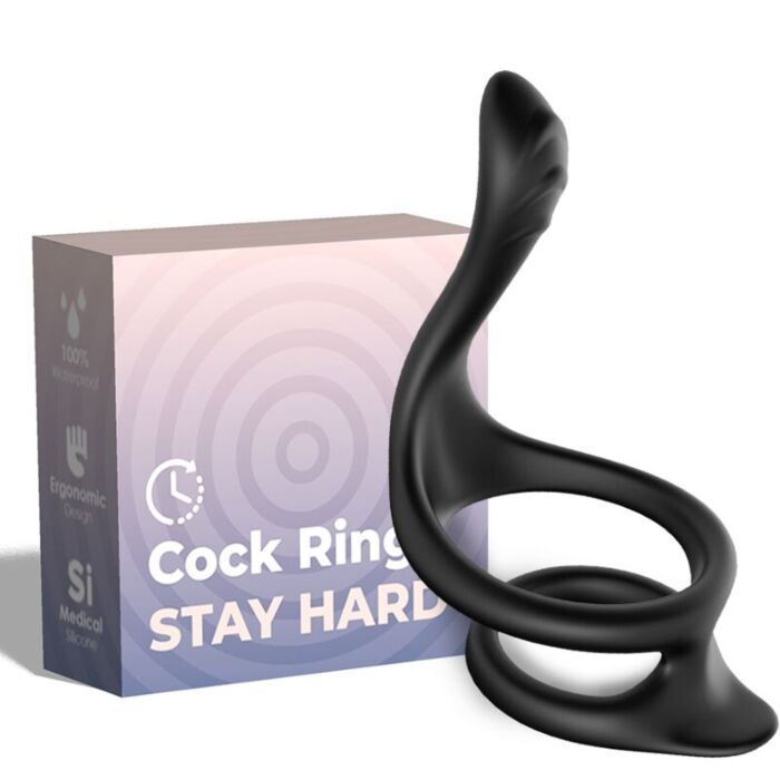 ARNONY TAIL DOUBLE ANAL RING in Schwarz für Männer ARNONY TAIL DOUBLE ANAL RING in Schwarz für Männer