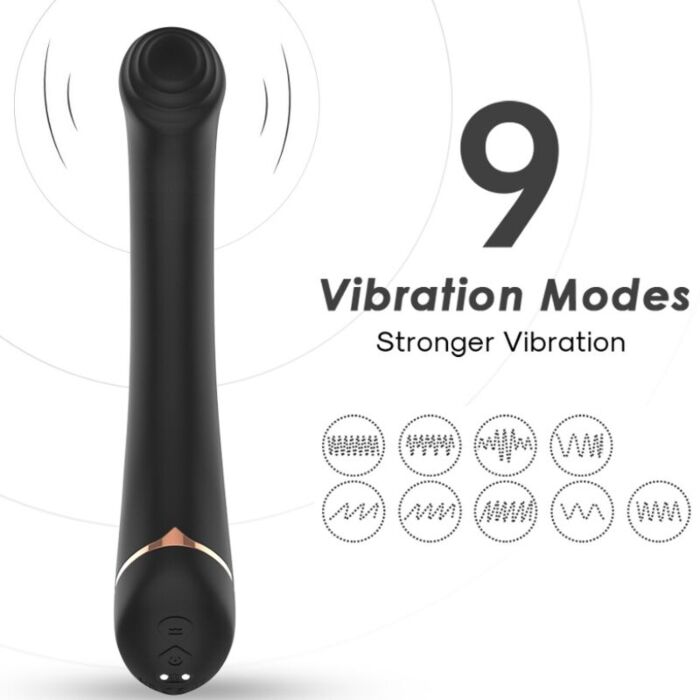 Vibrator ARMONY Falt Kopf mit 9 Vibrationsmodi Vibrator ARMONY Falt Kopf mit 9 Vibrationsmodi