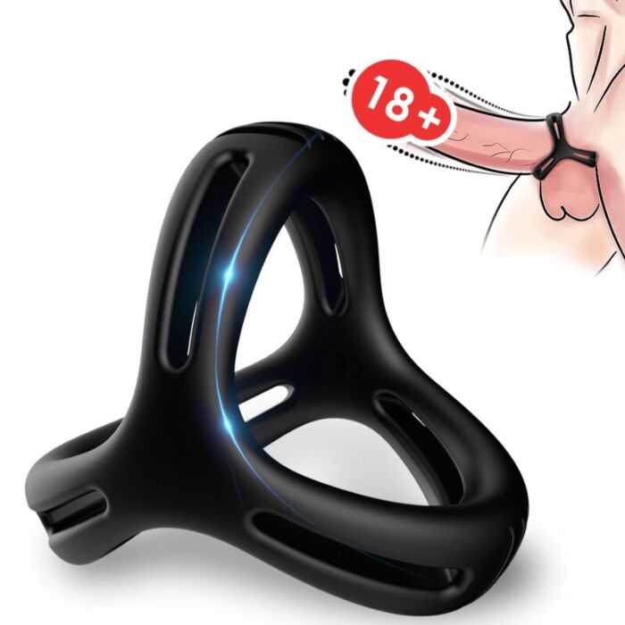 ARMONY X-Ring Multiposition in Schwarz für Männer