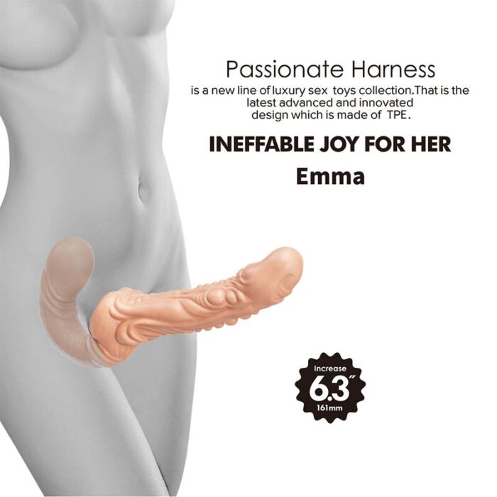 Doppelpenis BAILE EMMA Texturiert für intensives Erlebnis Doppelpenis BAILE EMMA Texturiert für intensives Erlebnis