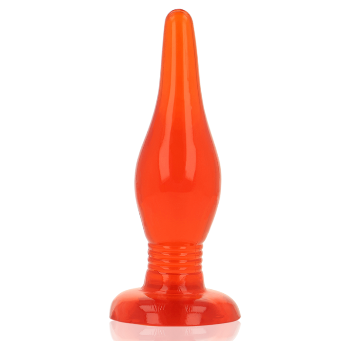 Anal Plug BAILE Red Soft Touch 14.2 cm Anal Plug BAILE Red Soft Touch 14.2 cm