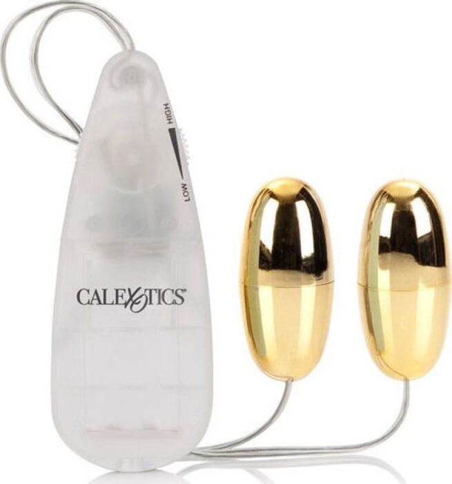 Goldene vibrierende Kugeln - vibrierende Kugeln