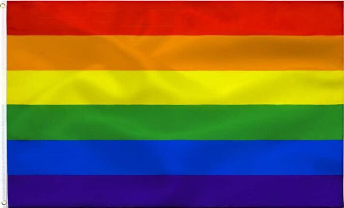 Pride Flag 90x150cm - Bunte Farben für Vielfalt