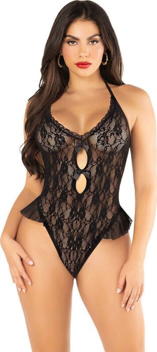 Body mit Lazos Leg Avenue - Romantischer Look