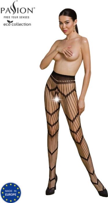 Bodystocking EcoPassion Schwarz Bodystocking EcoPassion Schwarz