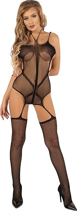Bodystocking LIVCO CORSETTI SILVEM LC 17338 Schwarz Bodystocking LIVCO CORSETTI SILVEM LC 17338 Schwarz