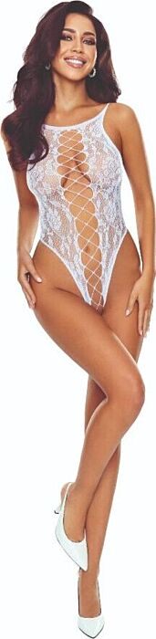 Bodystocking PASSION BS112 Weiß | Elegante Erotik